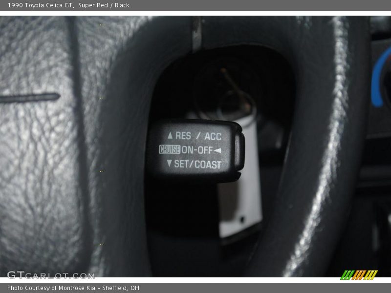 Super Red / Black 1990 Toyota Celica GT