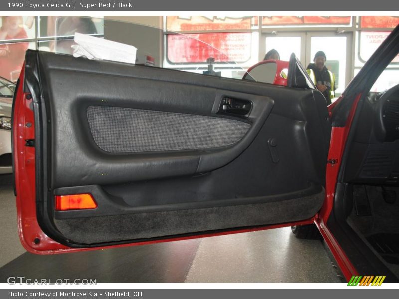 Super Red / Black 1990 Toyota Celica GT
