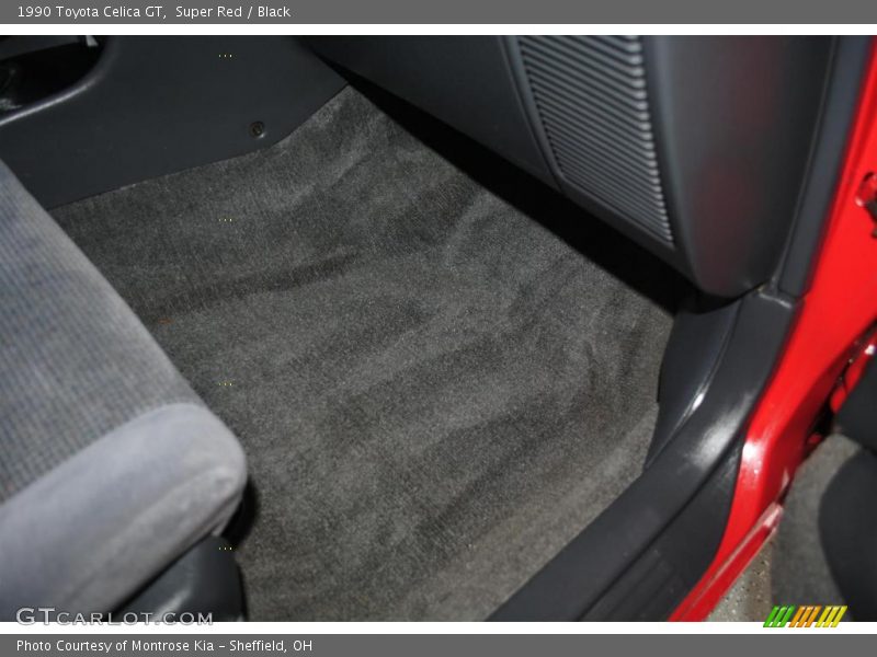Super Red / Black 1990 Toyota Celica GT