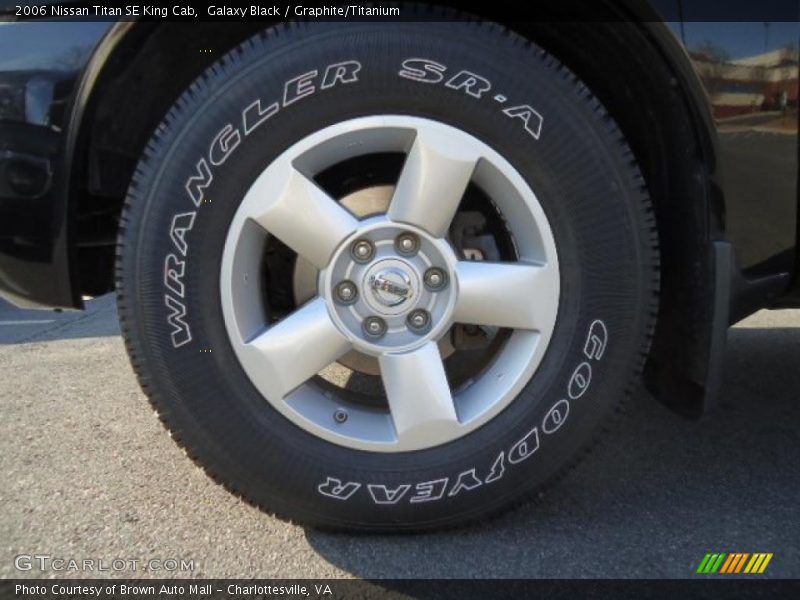 Galaxy Black / Graphite/Titanium 2006 Nissan Titan SE King Cab