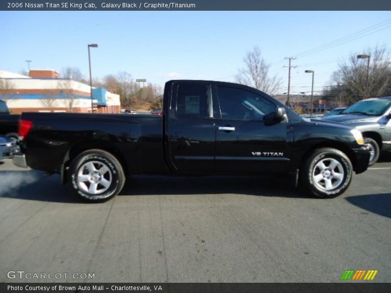 Galaxy Black / Graphite/Titanium 2006 Nissan Titan SE King Cab