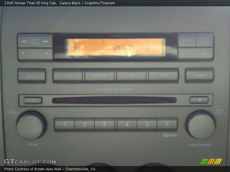 Galaxy Black / Graphite/Titanium 2006 Nissan Titan SE King Cab