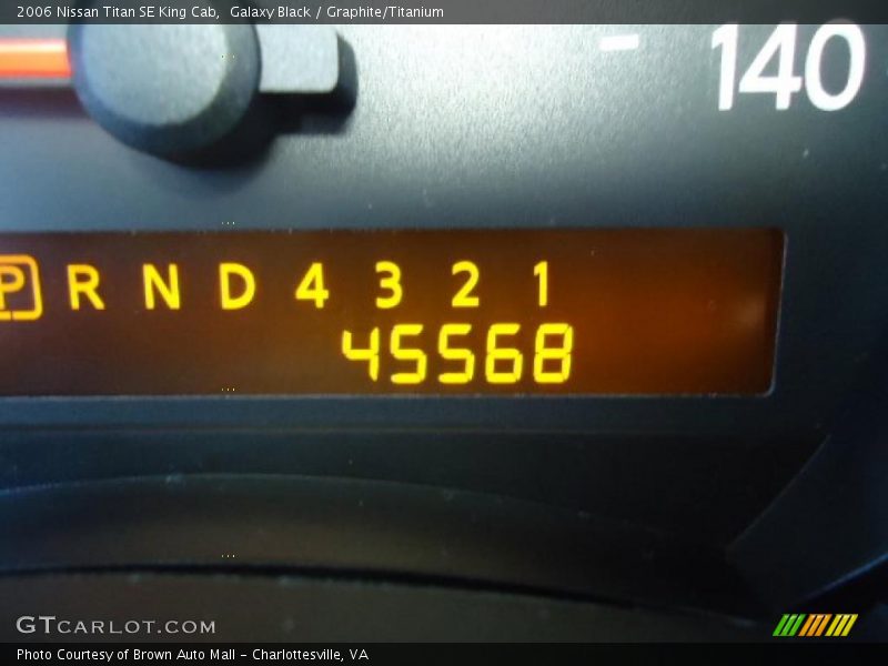 Galaxy Black / Graphite/Titanium 2006 Nissan Titan SE King Cab