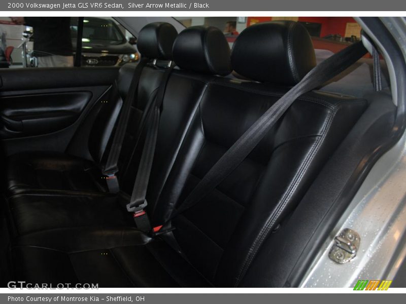 Silver Arrow Metallic / Black 2000 Volkswagen Jetta GLS VR6 Sedan