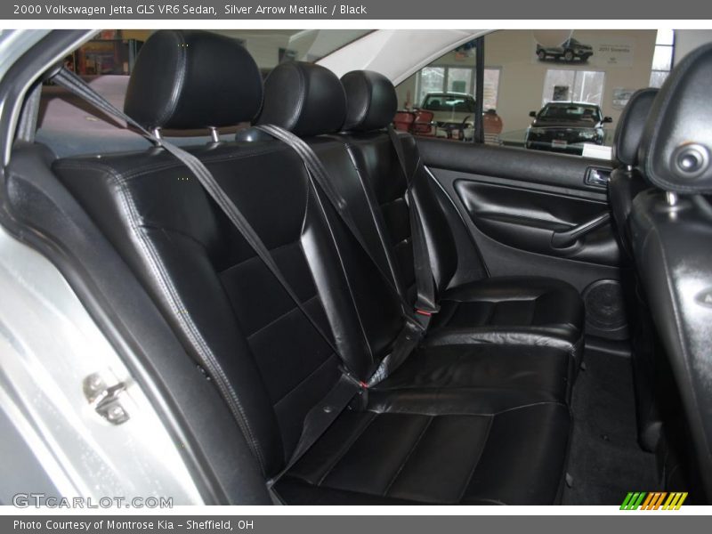 Silver Arrow Metallic / Black 2000 Volkswagen Jetta GLS VR6 Sedan