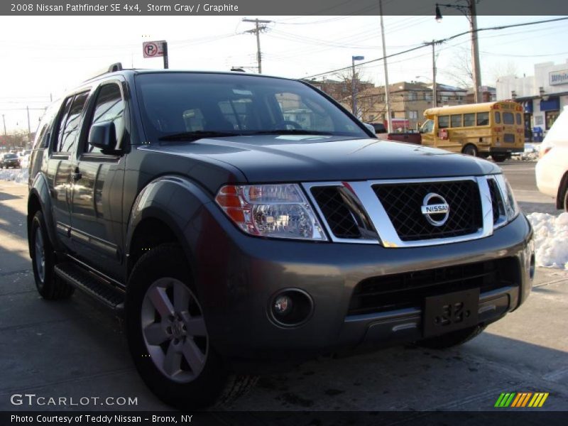 Storm Gray / Graphite 2008 Nissan Pathfinder SE 4x4