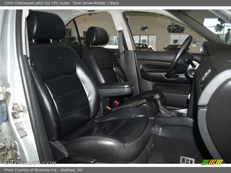 Silver Arrow Metallic / Black 2000 Volkswagen Jetta GLS VR6 Sedan