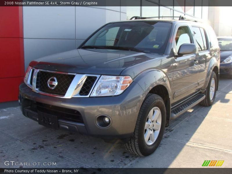 Storm Gray / Graphite 2008 Nissan Pathfinder SE 4x4
