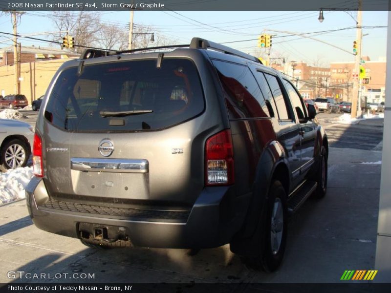 Storm Gray / Graphite 2008 Nissan Pathfinder SE 4x4