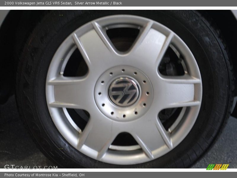 Silver Arrow Metallic / Black 2000 Volkswagen Jetta GLS VR6 Sedan