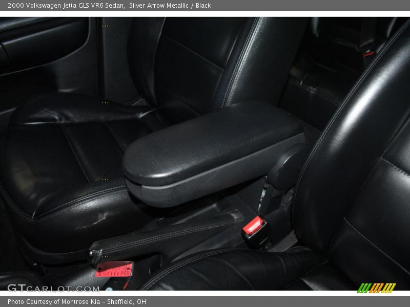 Silver Arrow Metallic / Black 2000 Volkswagen Jetta GLS VR6 Sedan