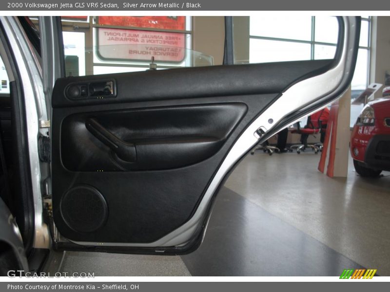 Silver Arrow Metallic / Black 2000 Volkswagen Jetta GLS VR6 Sedan