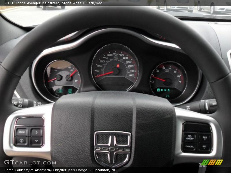 Controls of 2011 Avenger Mainstreet