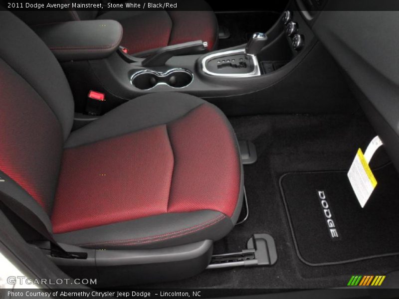  2011 Avenger Mainstreet Black/Red Interior