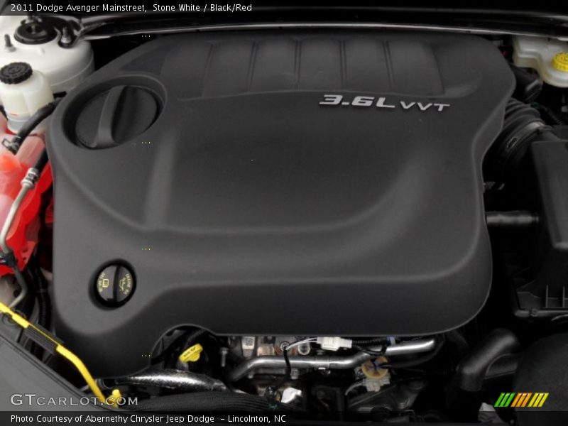 2011 Avenger Mainstreet Engine - 3.6 Liter DOHC 24-Valve VVT Pentastar V6
