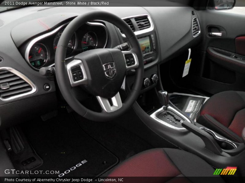 Black/Red Interior - 2011 Avenger Mainstreet 
