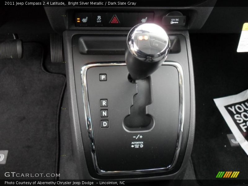  2011 Compass 2.4 Latitude CVT Automatic Shifter