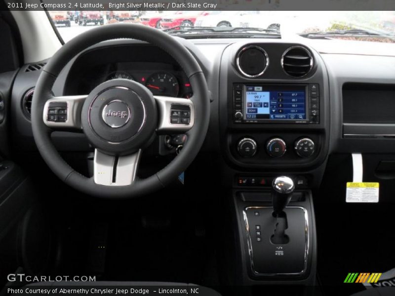 Dashboard of 2011 Compass 2.4 Latitude