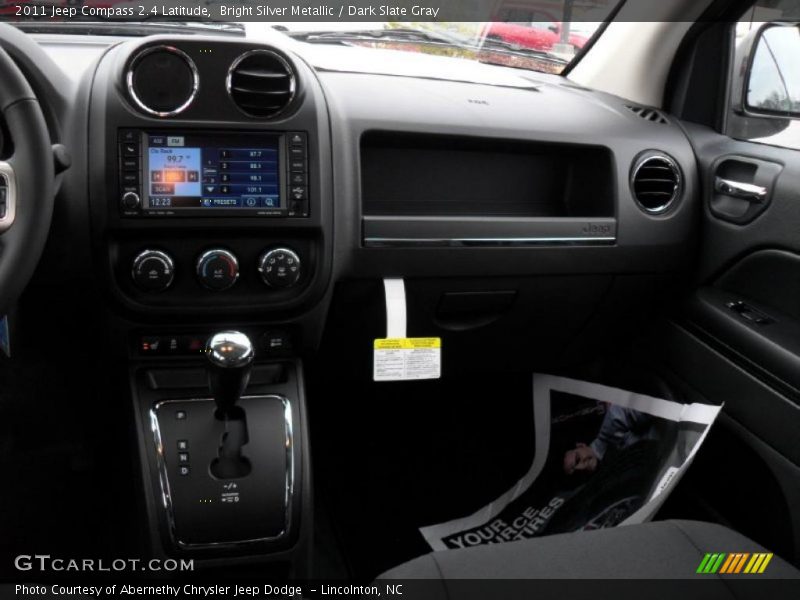 Bright Silver Metallic / Dark Slate Gray 2011 Jeep Compass 2.4 Latitude