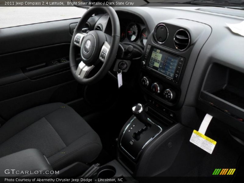 Bright Silver Metallic / Dark Slate Gray 2011 Jeep Compass 2.4 Latitude