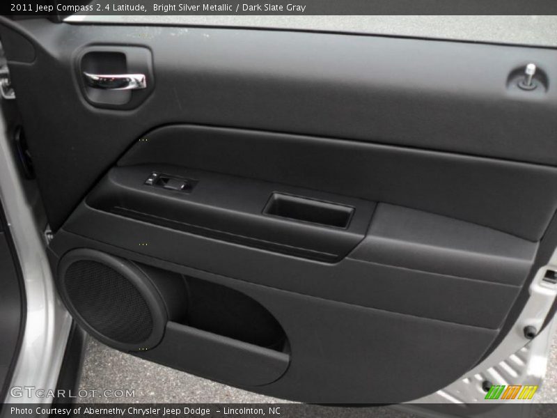 Bright Silver Metallic / Dark Slate Gray 2011 Jeep Compass 2.4 Latitude