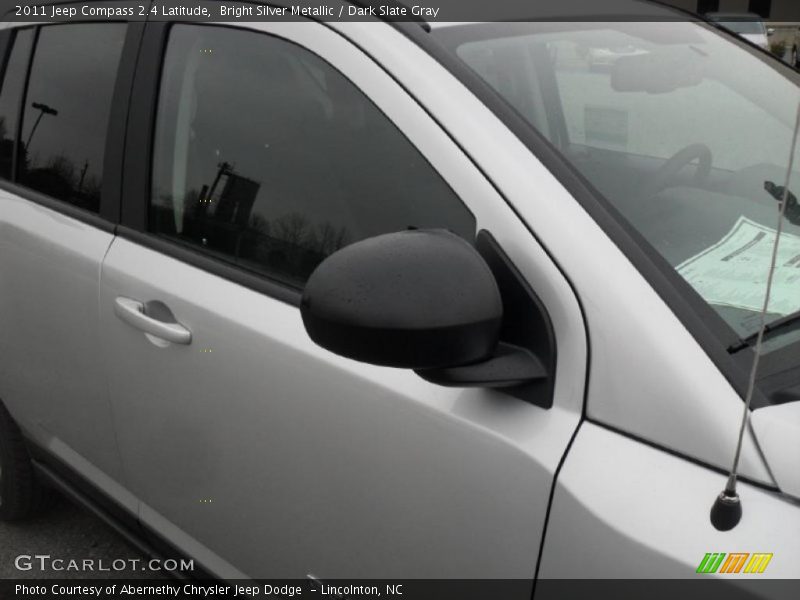 Bright Silver Metallic / Dark Slate Gray 2011 Jeep Compass 2.4 Latitude