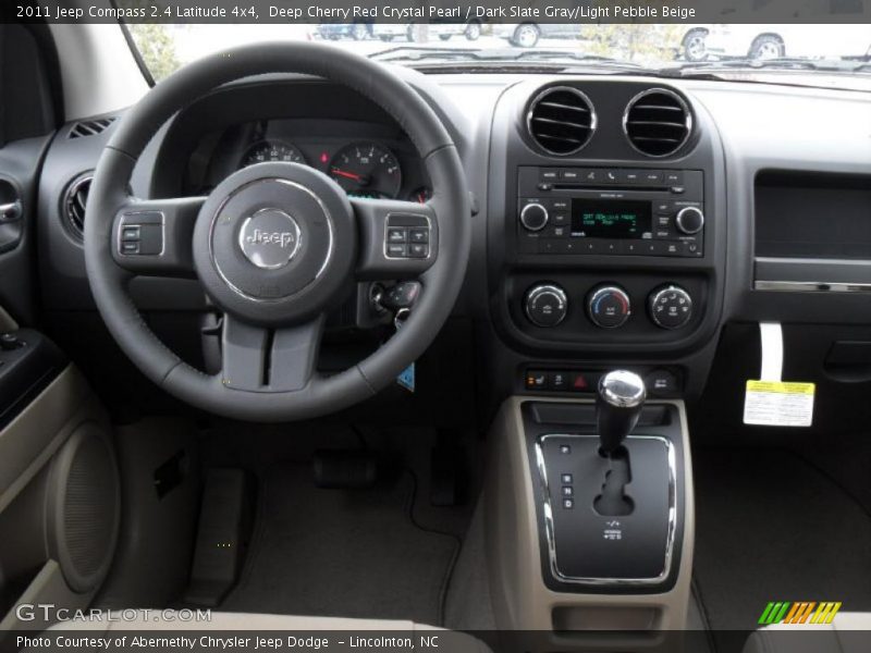 Dashboard of 2011 Compass 2.4 Latitude 4x4
