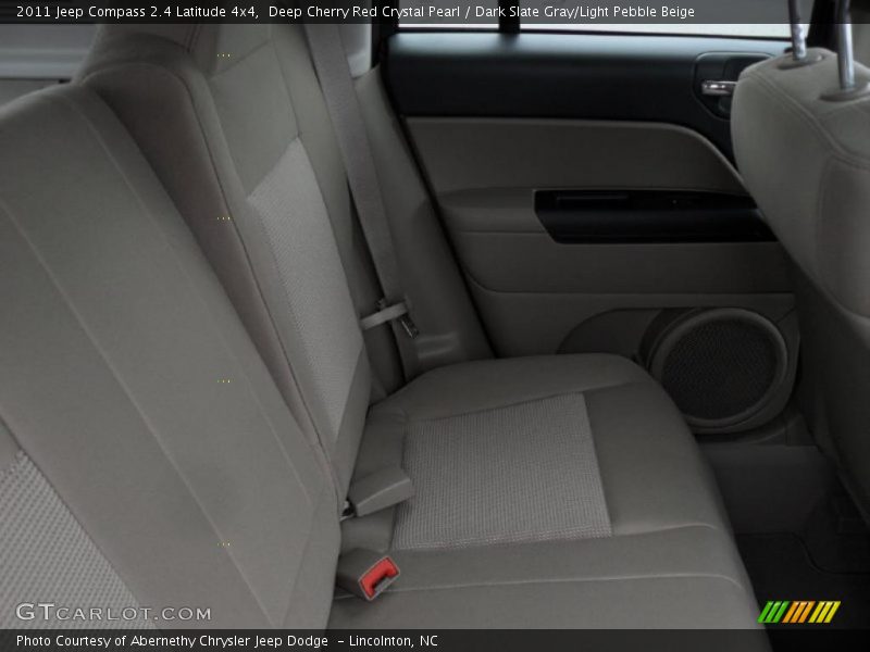 Deep Cherry Red Crystal Pearl / Dark Slate Gray/Light Pebble Beige 2011 Jeep Compass 2.4 Latitude 4x4