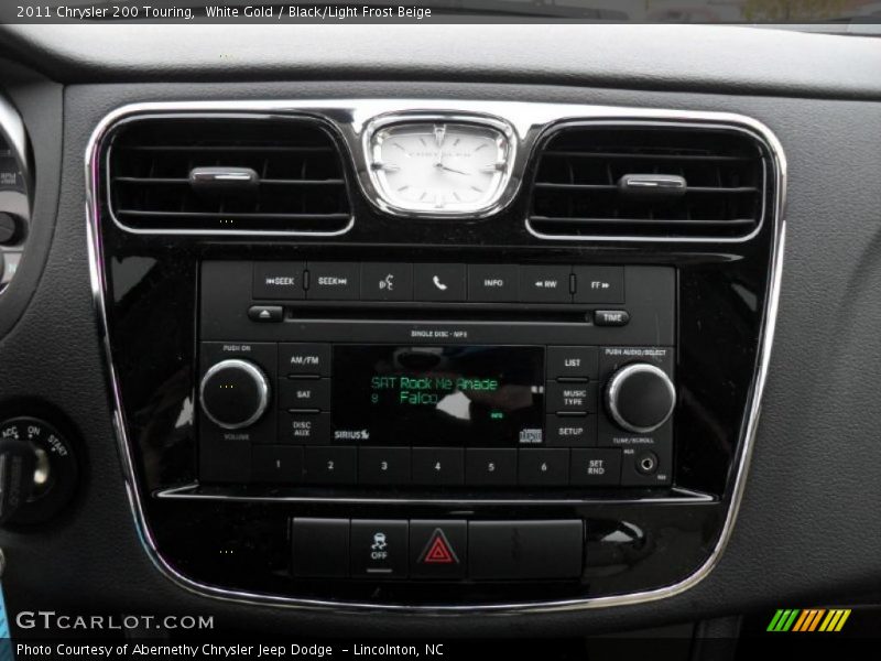 Controls of 2011 200 Touring