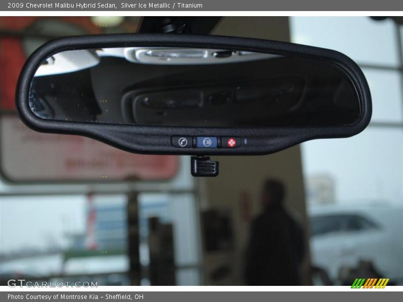 Silver Ice Metallic / Titanium 2009 Chevrolet Malibu Hybrid Sedan