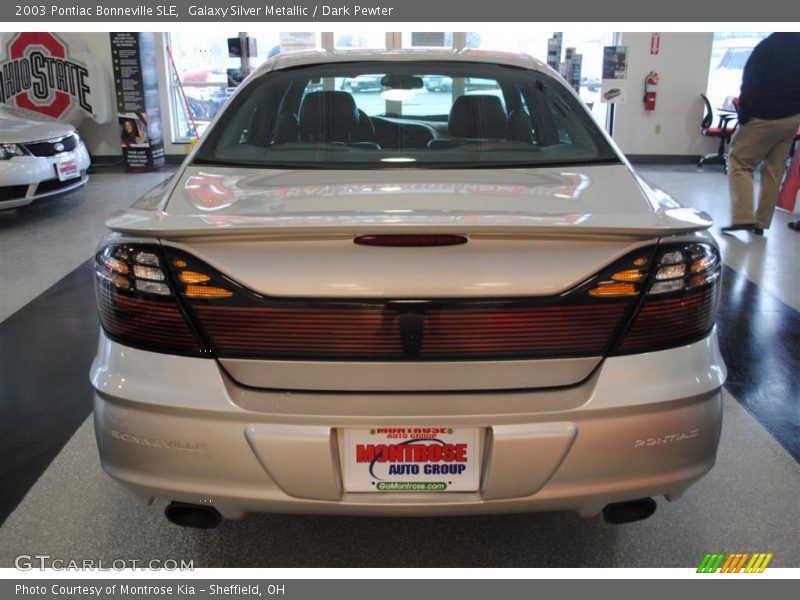 Galaxy Silver Metallic / Dark Pewter 2003 Pontiac Bonneville SLE