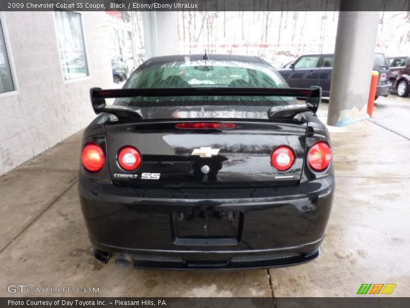Black / Ebony/Ebony UltraLux 2009 Chevrolet Cobalt SS Coupe