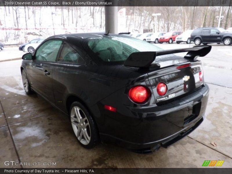 Black / Ebony/Ebony UltraLux 2009 Chevrolet Cobalt SS Coupe