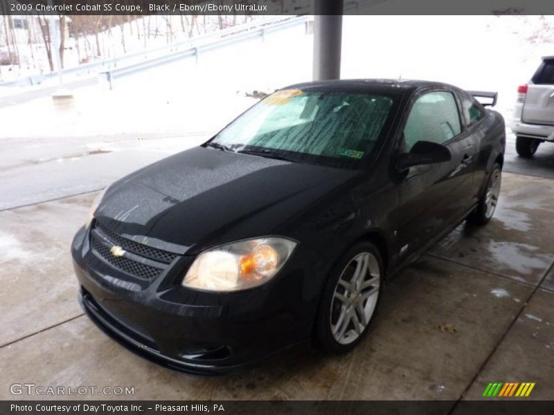 Black / Ebony/Ebony UltraLux 2009 Chevrolet Cobalt SS Coupe