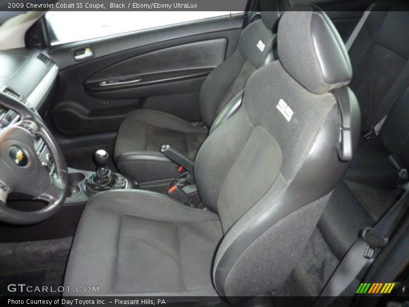  2009 Cobalt SS Coupe Ebony/Ebony UltraLux Interior