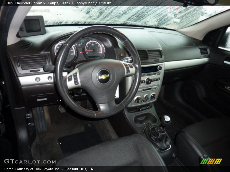 Dashboard of 2009 Cobalt SS Coupe
