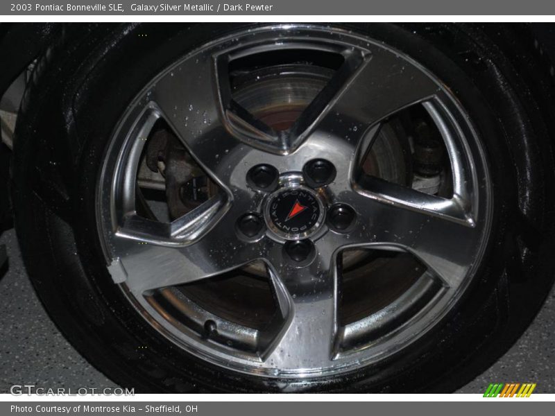 Galaxy Silver Metallic / Dark Pewter 2003 Pontiac Bonneville SLE