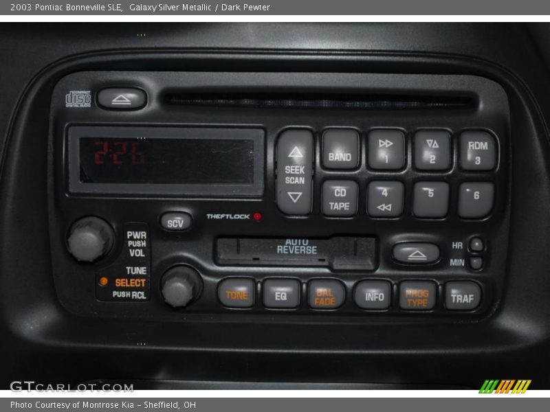 Galaxy Silver Metallic / Dark Pewter 2003 Pontiac Bonneville SLE