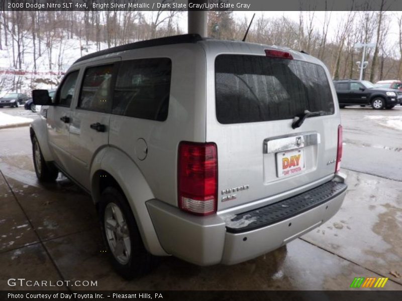 Bright Silver Metallic / Dark Slate Gray/Light Slate Gray 2008 Dodge Nitro SLT 4x4