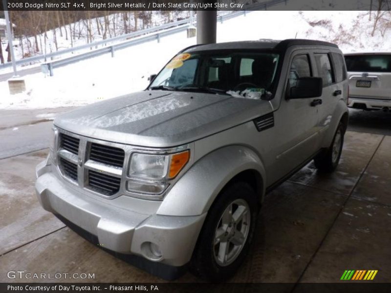 Bright Silver Metallic / Dark Slate Gray/Light Slate Gray 2008 Dodge Nitro SLT 4x4
