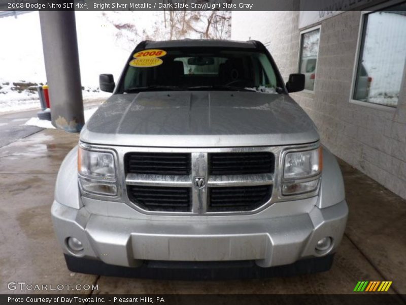 Bright Silver Metallic / Dark Slate Gray/Light Slate Gray 2008 Dodge Nitro SLT 4x4