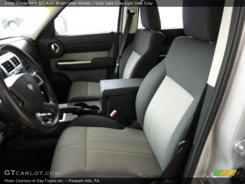 Bright Silver Metallic / Dark Slate Gray/Light Slate Gray 2008 Dodge Nitro SLT 4x4