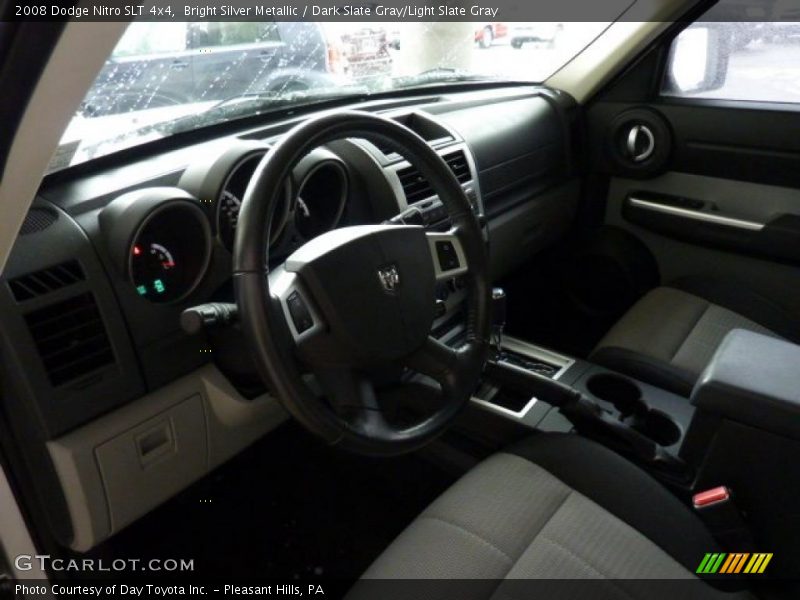 Bright Silver Metallic / Dark Slate Gray/Light Slate Gray 2008 Dodge Nitro SLT 4x4