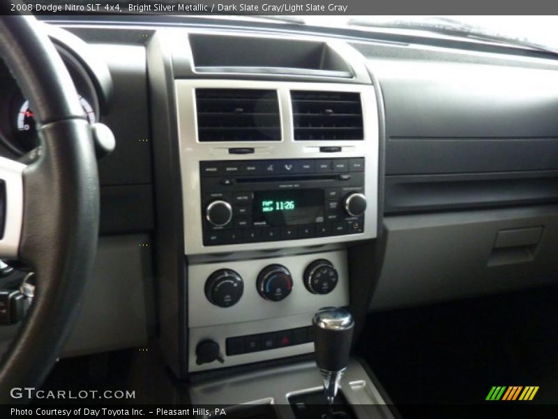 Bright Silver Metallic / Dark Slate Gray/Light Slate Gray 2008 Dodge Nitro SLT 4x4