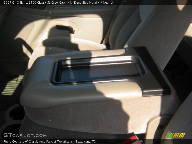 Deep Blue Metallic / Neutral 2007 GMC Sierra 1500 Classic SL Crew Cab 4x4