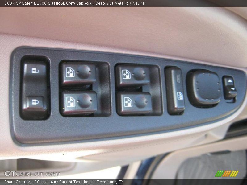 Deep Blue Metallic / Neutral 2007 GMC Sierra 1500 Classic SL Crew Cab 4x4