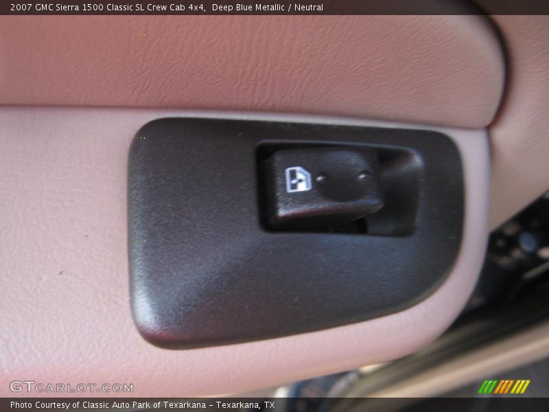 Deep Blue Metallic / Neutral 2007 GMC Sierra 1500 Classic SL Crew Cab 4x4