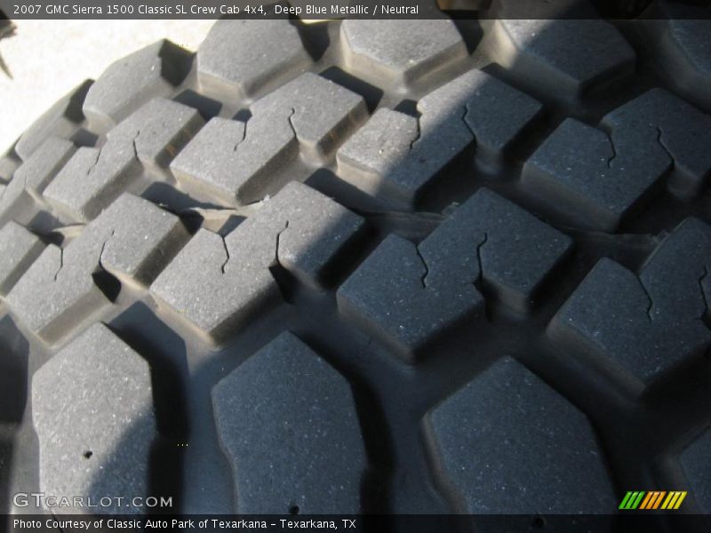 Deep Blue Metallic / Neutral 2007 GMC Sierra 1500 Classic SL Crew Cab 4x4