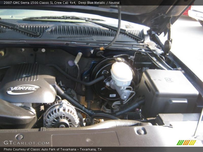  2007 Sierra 1500 Classic SL Crew Cab 4x4 Engine - 4.8 Liter OHV 16-Valve Vortec V8
