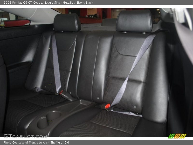 Liquid Silver Metallic / Ebony Black 2008 Pontiac G6 GT Coupe
